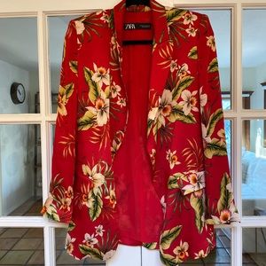 Zara Floral Blazer/Jacket
